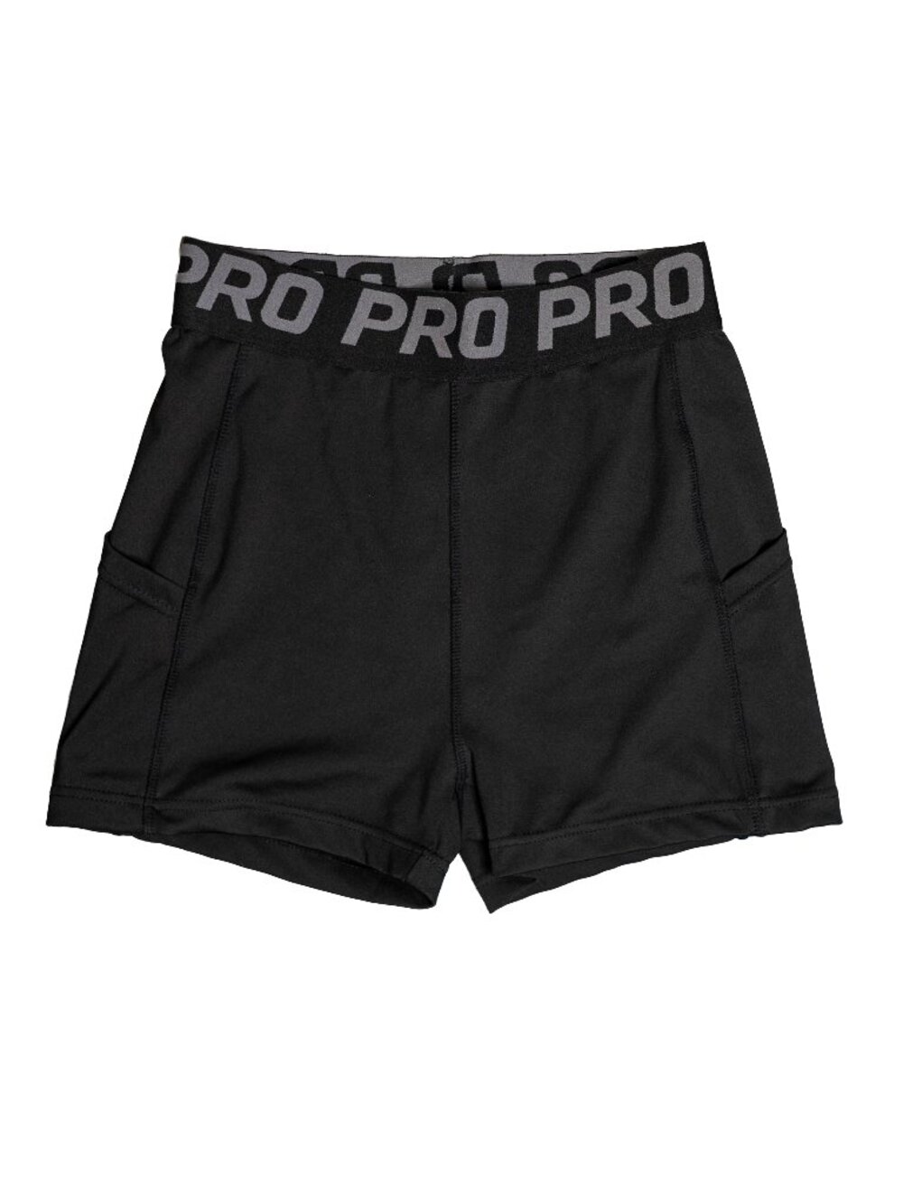 SHEIN Like New Pro Stretch Bike Shorts Pockets High Waist - Black - Size Medium